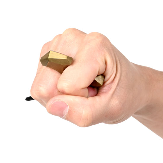 銅製メリケンサック ajh01