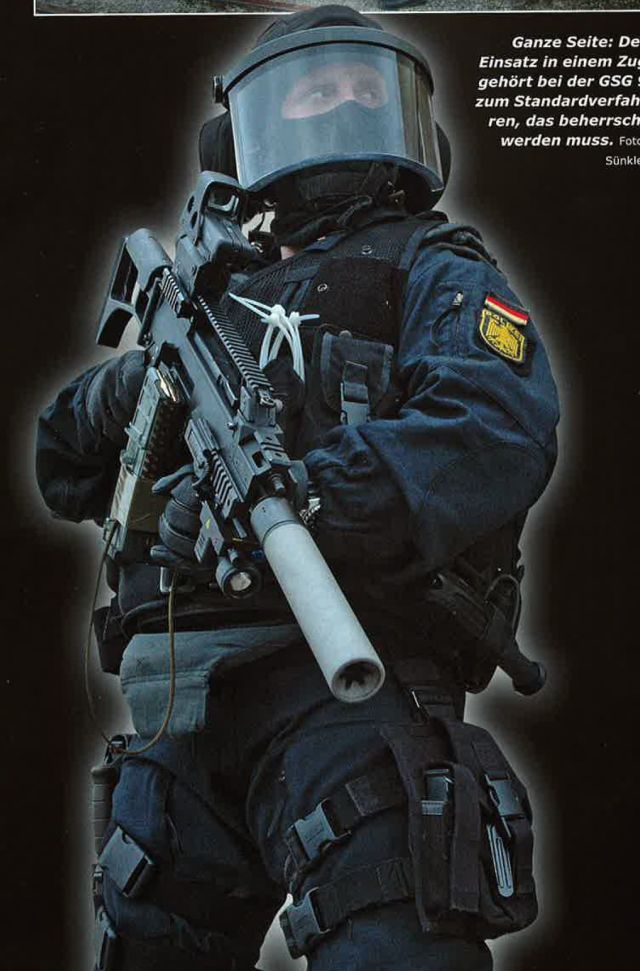 ドイツ連邦警察特殊部隊　GSG 9も使用するBONOWIカムロック警棒